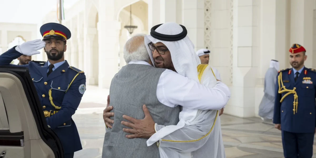 توقيع مذكرة تفاهم بين الإمارات والهند