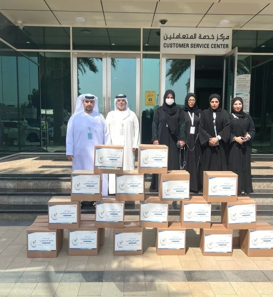 بلدية مدينة أبوظبي توزع مئات السلال الغذائية ضمن مبادرة “المير الرمضاني”