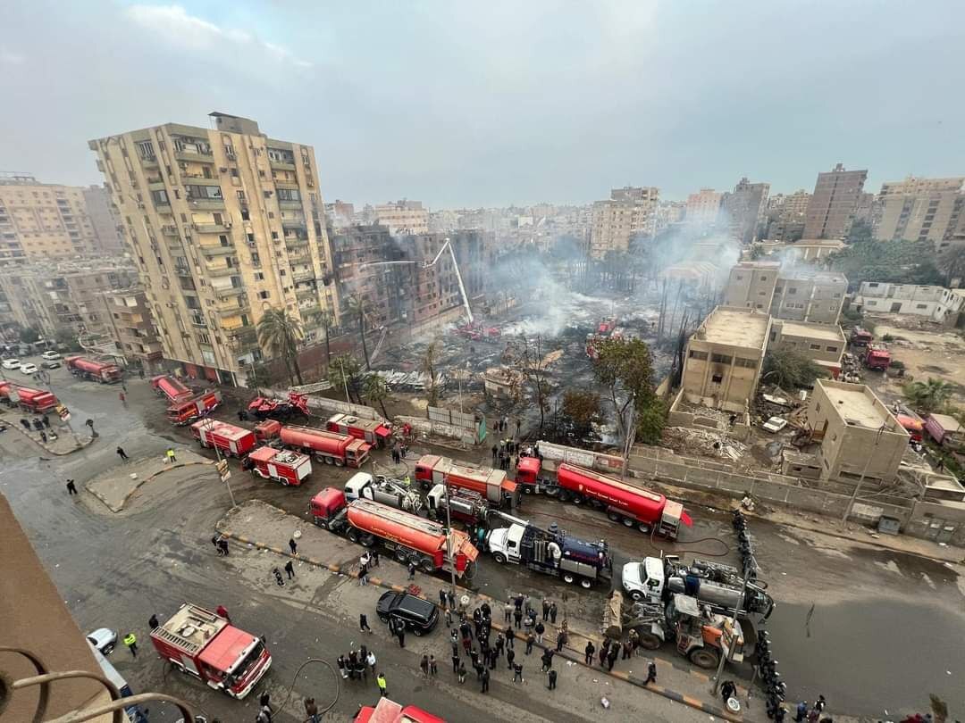 مصر.. تحرك برلماني بشأن حريق استوديو الأهرام