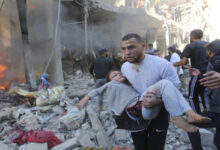 جرحى ومفقودون جراء قصف إسرائيلي على منزل غرب غزة وغارات بالنصيرات وجباليا