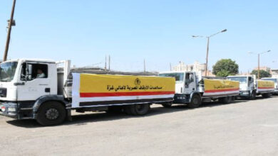 الأوقاف: إرسال 40 طن سلع غذائية جديدة من مشروع صكوك الإطعام إلى غزة