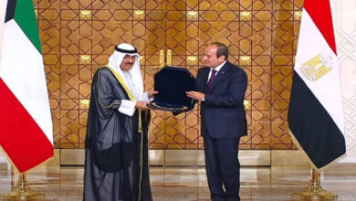 الرئيس السيسي يمنح أمير دولة الكويت “قلادة النيل”