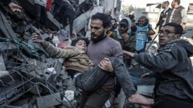 استشهاد 22 فلسطينيًا بينهم 8 أطفال في قصف إسرائيلي لمدينة رفح جنوب غزة