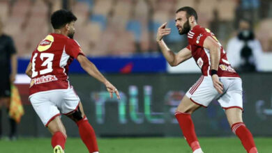عمر كمال يسجل أول أهدافه بقميص الأهلي