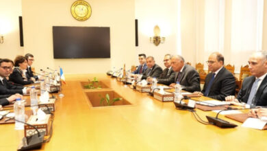 وزير الخارجية يعقد جلسة مباحثات مع نظيره الفرنسي حول الأزمة في غزة