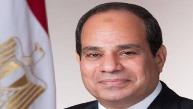 الرئيس السيسي يبعث برقية عزاء في وفاة الشيخ طحنون بن محمد آل نهيان